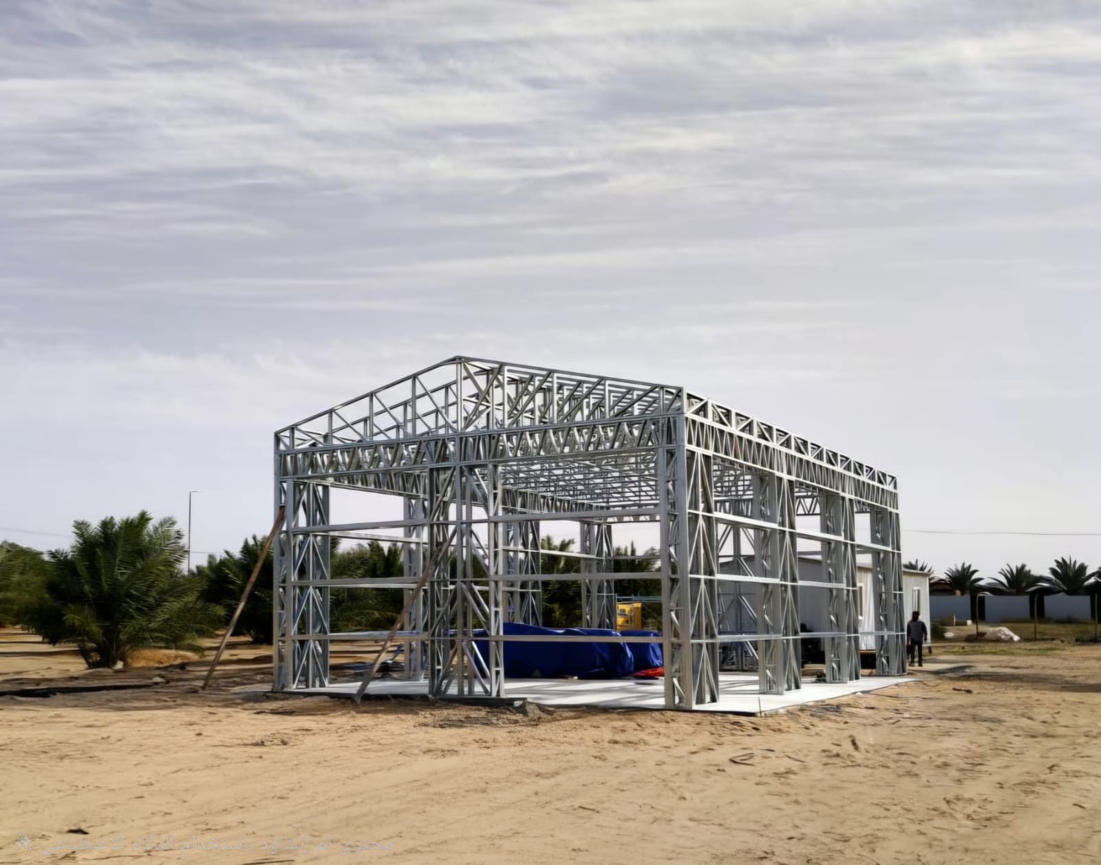 Prefab Steel Hangar - Main View